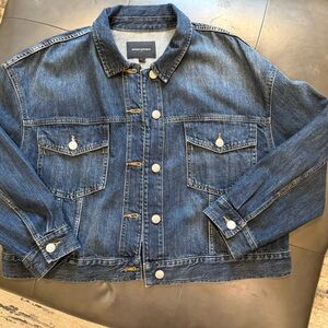 Banana Republic Oversized Denim Jacket